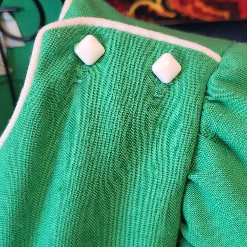 Peri Petites ~ Sz 12 ~ Vintage 70’s (or older) Dress ~ VERY GOOD Condition!! - Picture 4 of 12